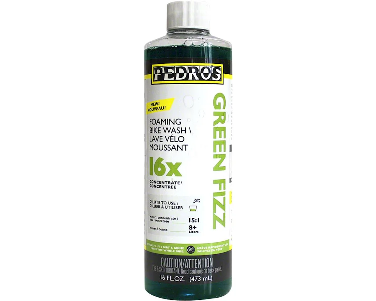 Pedro's Green Fizz Foaming Bike Wash (16x Concentrate) (16oz)